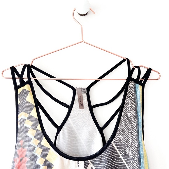 Silk Flowy Tank - Aryn K. Women's Size Medium - Picture 12 of 16